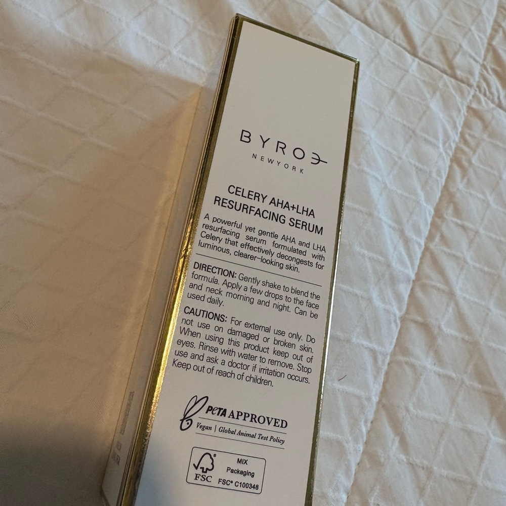 BYROE  CELERY AHA+ LHA Green Resurfacing Serum - Picture 8 of 9